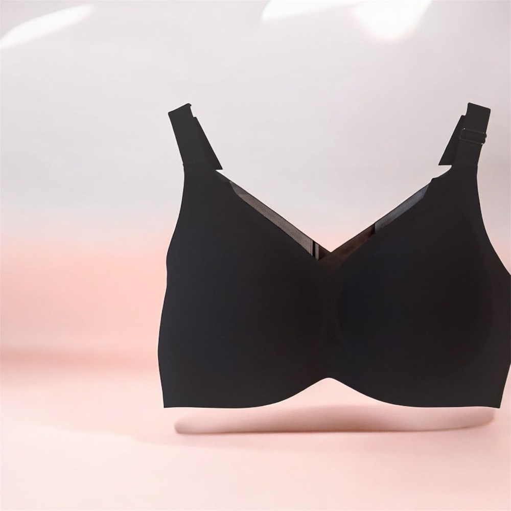 Sleek Black Women's Bra - Picture 7 of 11